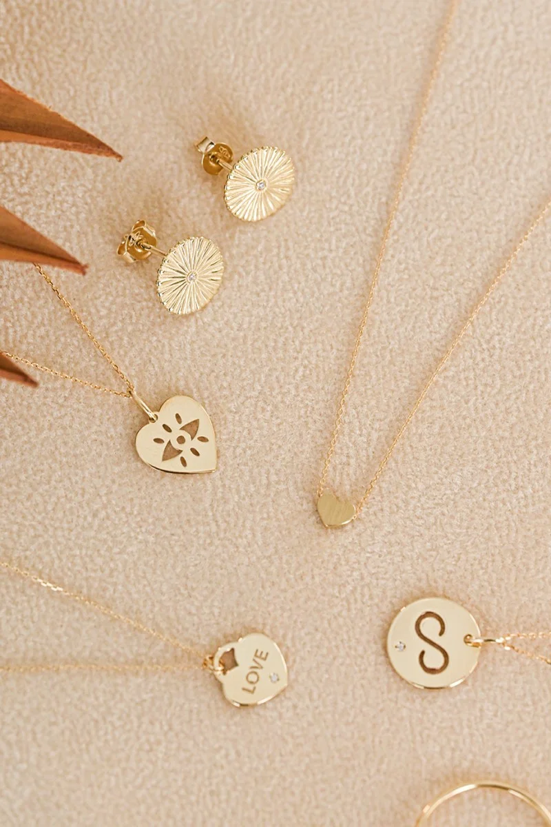 SeeK for Gold Κολιέ Χρυσό 9Κ Infinity Dot