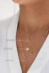 SeeK for Gold Κολιέ Χρυσό 9Κ Love Dot