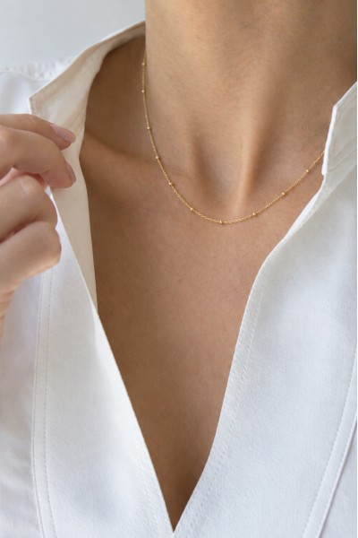 Κολιέ Χρυσό 14Κ SeeK for Gold Chic Boho