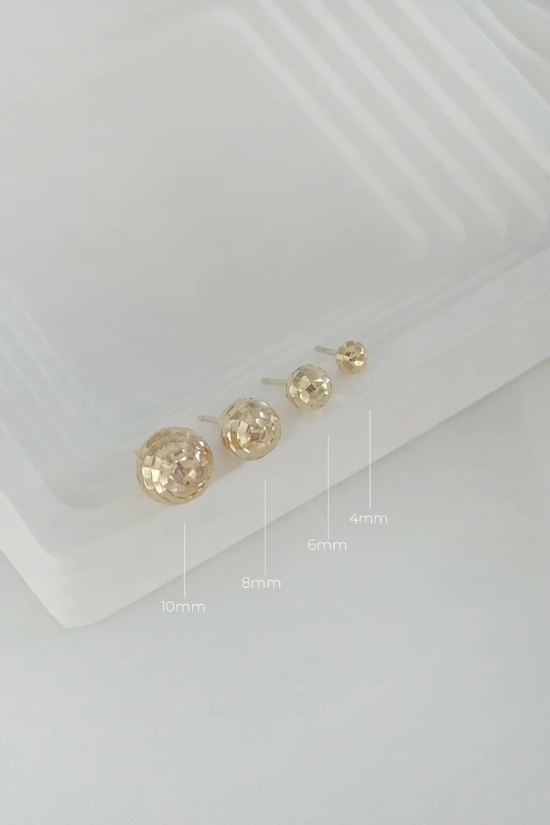 Σκουλαρίκι Χρυσό 14Κ Shiny Party XL 10mm
