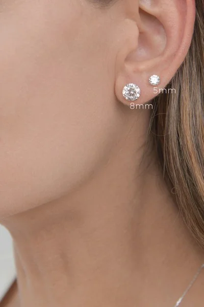 Σκουλαρίκι Essential Χρυσό 14Κ Απλό 5mm