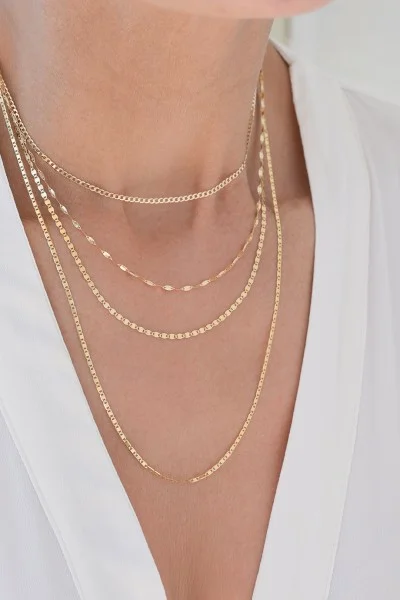 SeeK for Gold 14K Choker Shine