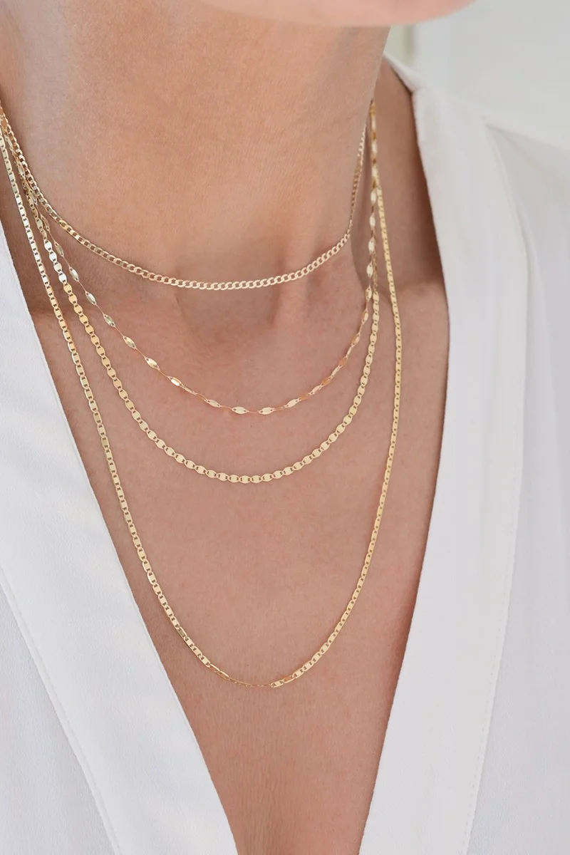 SeeK for Gold 14K Choker Shine