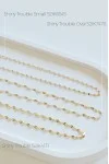 Κολιέ Χρυσό 14Κ SeeK for Gold Shiny Trouble Small 50cm
