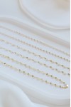 Κολιέ Χρυσό 14Κ SeeK for Gold Shiny Trouble Small 45cm