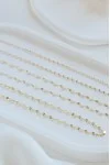 Κολιέ Χρυσό 14Κ SeeK for Gold Shiny Trouble Small 50cm