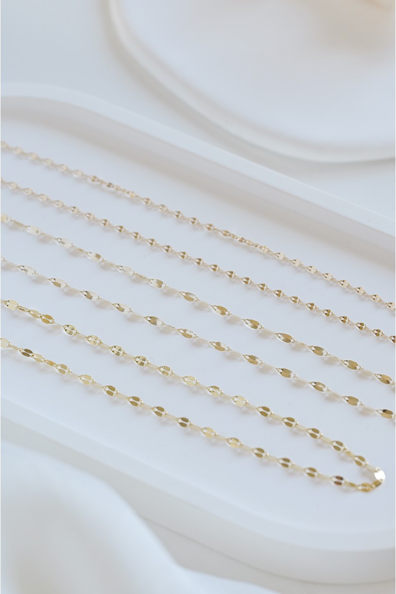 Κολιέ Χρυσό 14Κ SeeK for Gold Shiny Trouble Small 45cm