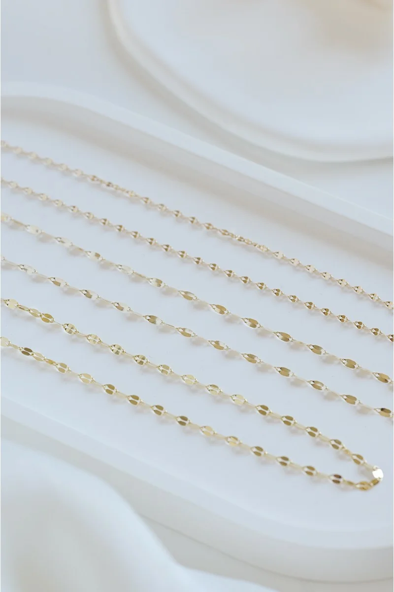 Κολιέ Χρυσό 14Κ SeeK for Gold Shiny Trouble Small 50cm