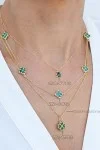 Κρεμαστό Χρυσό 14Κ Lucky Τριφύλλι