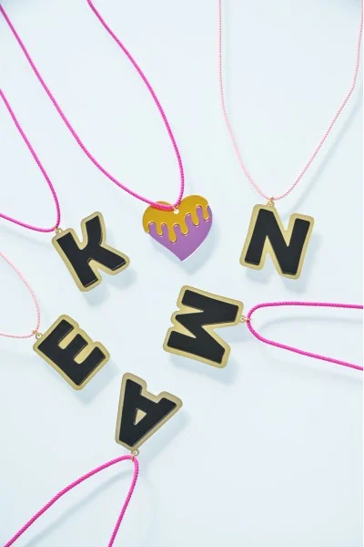 Κολιέ Letter Α Plexiglass