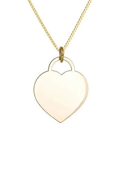 Κρεμαστό Χρυσό 14Κ Label It Heart 6194