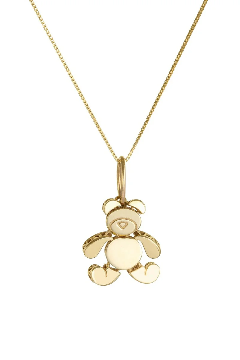 Κρεμαστό Χρυσό 14Κ Teddy Bear