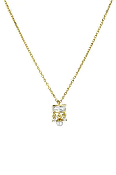 Κολιέ Ασημένιο Drops