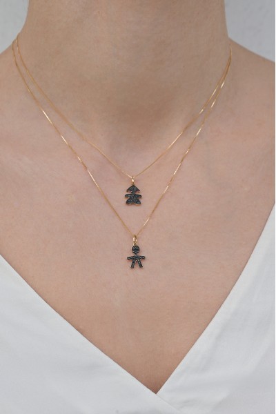 Κρεμαστό Χρυσό 14Κ Κοριτσάκι