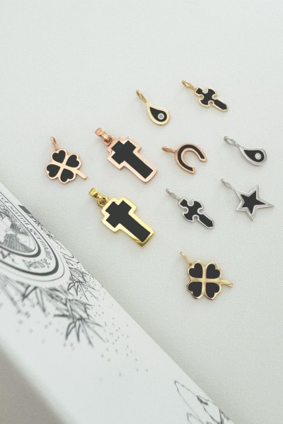 Κρεμαστό Χρυσό 14Κ Τριφύλλι