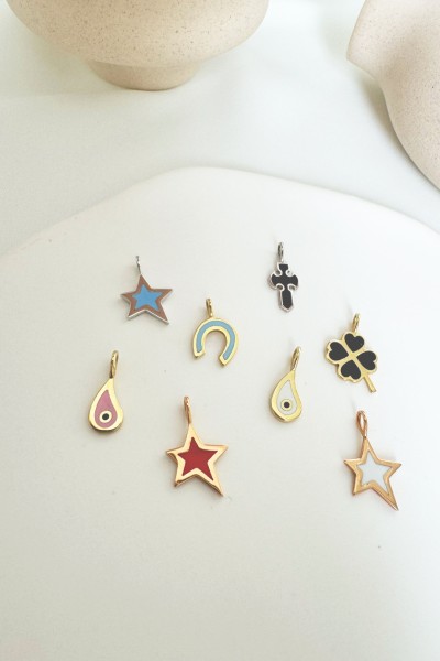 Κρεμαστό Χρυσό 14Κ Πέταλο Ροζ