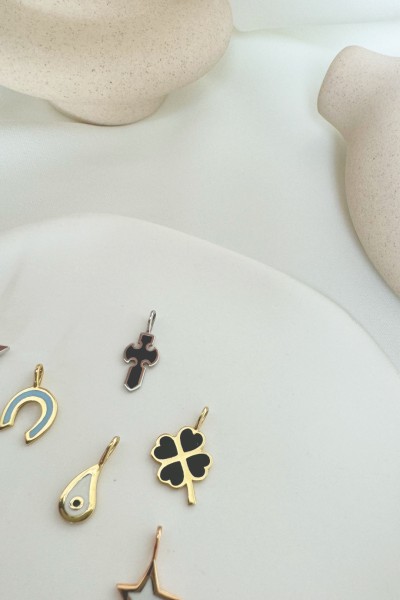 Κρεμαστό Λευκόχρυσο 14Κ Σπαθάκι