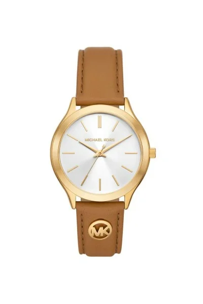 Michael Kors Slim Runway Brown Leather MK7465