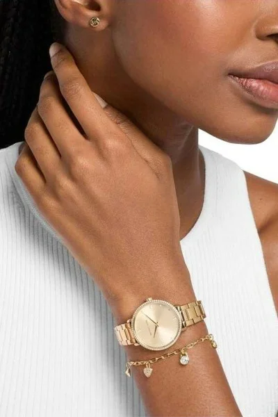 Michael Kors Pyper Gold Bracelet MK7643SET