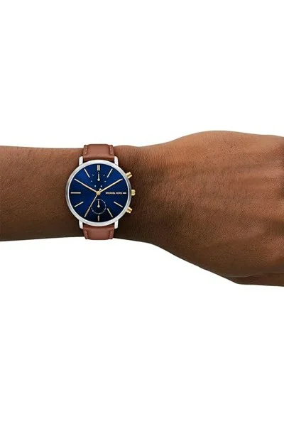 Michael Kors Blake Brown Leather Strap MK9209