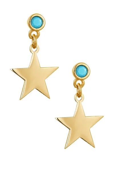 Σκουλαρίκι Χρυσό 14Κ Shiny Star