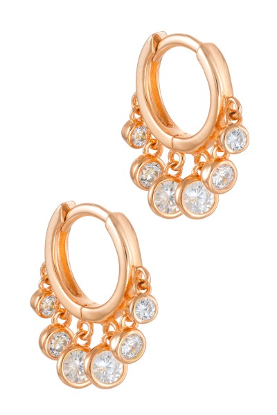 Σκουλαρίκι Ασημένιο Bling Bling Hoops