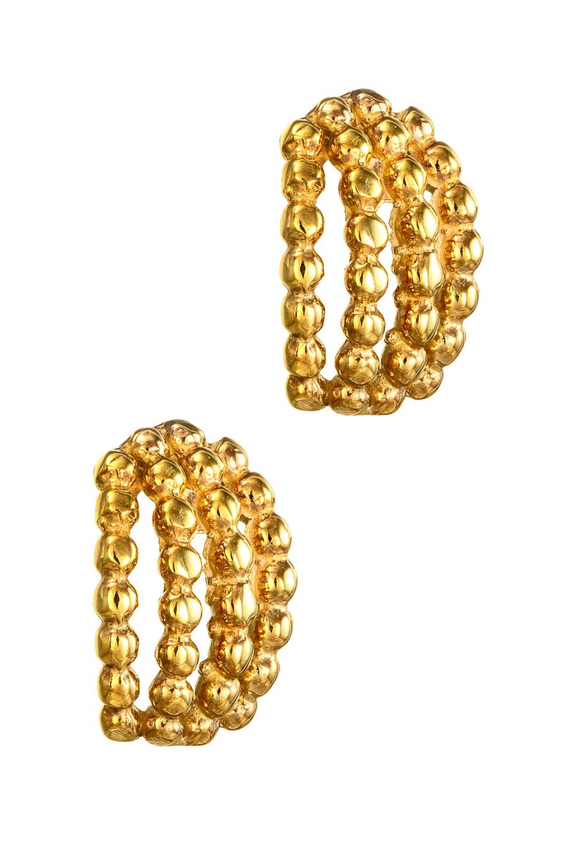 Σκουλαρίκι Χρυσό 14Κ Bubbles