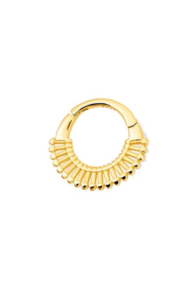 Σκουλαρίκι Μονό Ασημένιο Rock Hoop