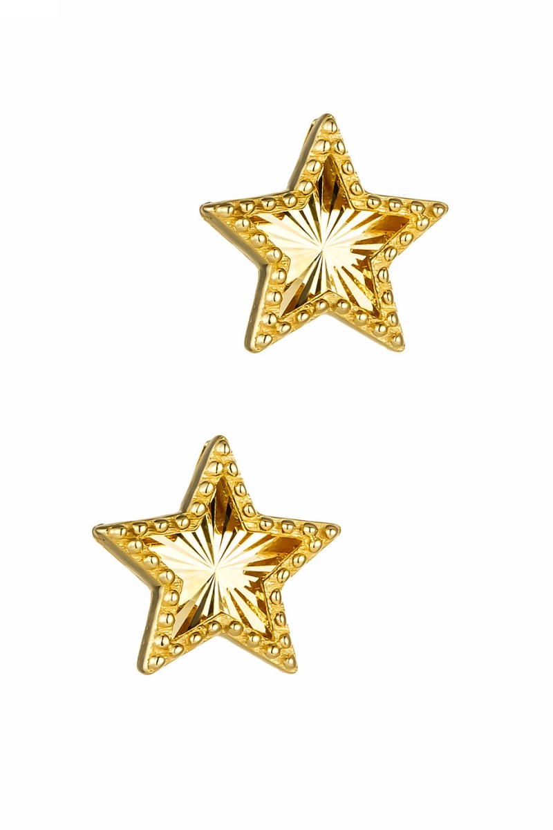 Σκουλαρίκι Χρυσό 14Κ Dolce Vita Star
