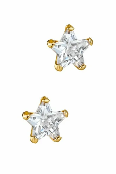 Σκουλαρίκι Χρυσό 9Κ Stars 5mm
