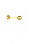Σκουλαρίκι Μονό Χρυσό 14Κ Piercing Dot