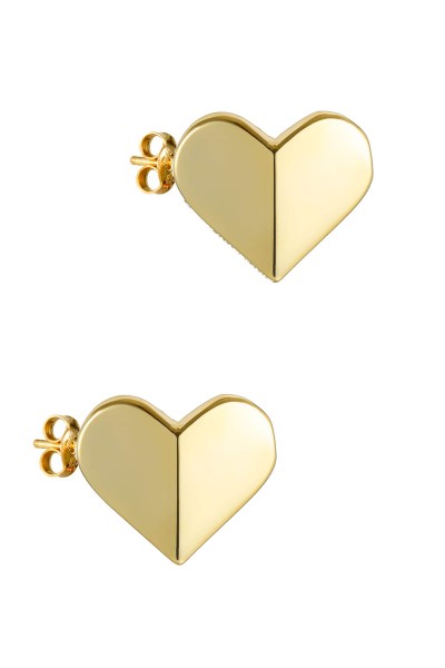 Σκουλαρίκι Χρυσό 14Κ Mirror Heart