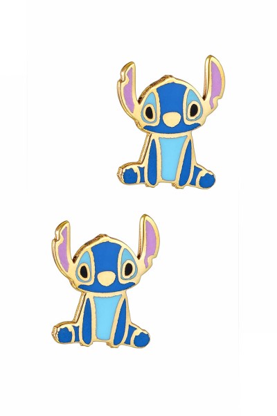 Σκουλαρίκι Χρυσό 9Κ Lilo & Stitch
