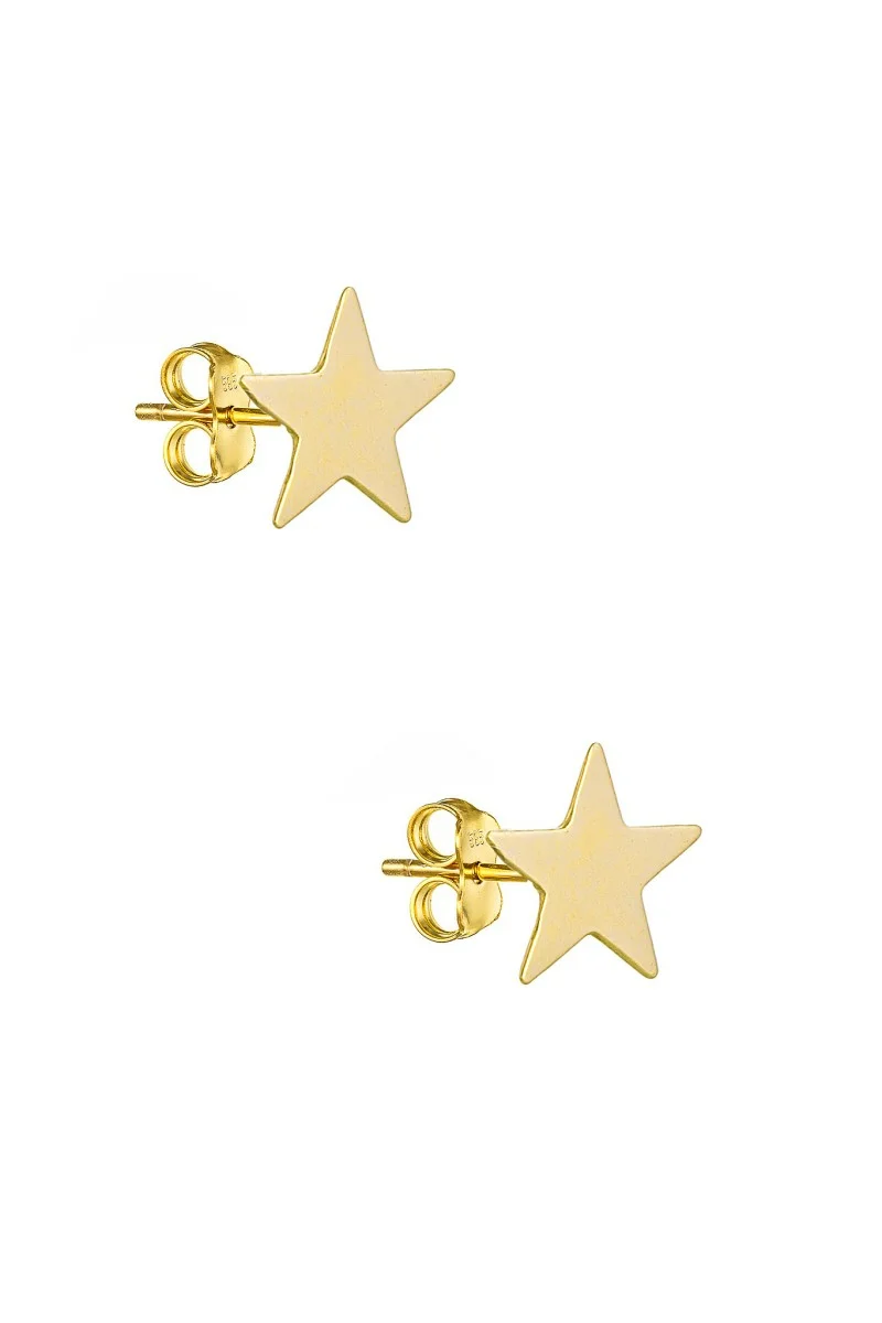 Σκουλαρίκι Χρυσό 9Κ Shiny Star