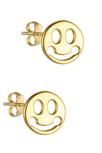 Σκουλαρίκι Χρυσό 9Κ Smile