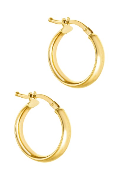 Σκουλαρίκι Χρυσό 9Κ Κρίκος 2cm