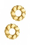 Σκουλαρίκι Χρυσό 9Κ Shiny Oval