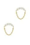 Σκουλαρίκι Ασημένιο Glam Chain