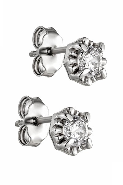 Σκουλαρίκι Ασημένιο Glam Stud