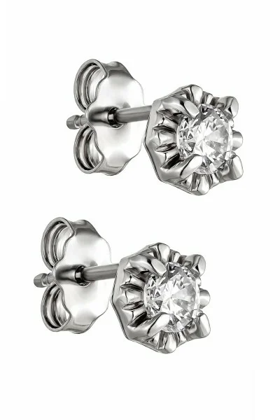 Σκουλαρίκι Ασημένιο Glam Stud