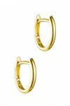 SeeK for Gold Σκουλαρίκι Χρυσό 9Κ Shiny Hoops