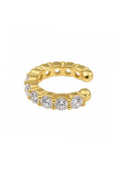 Σκουλαρίκι Μονό Ασημένιο Fake it Glam Helix Earcuff