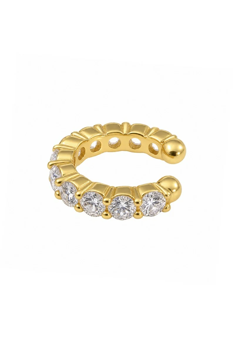 Σκουλαρίκι Μονό Ασημένιο Fake it Glam Helix Earcuff