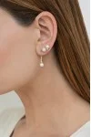 Σκουλαρίκι Χρυσό 14Κ Pearl Total Chic