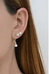 Σκουλαρίκι Χρυσό 14Κ Pearl Total Chic