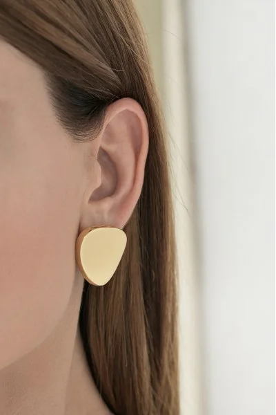 Σκουλαρίκι Χρυσό 14Κ Shiny Mirror Elite