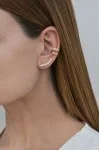 Σκουλαρίκι Μονό Ασημένιο Fake it Glam