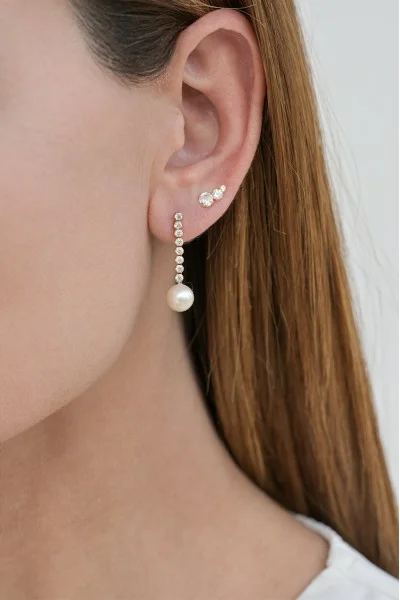 Σκουλαρίκι Χρυσό 9Κ Stones Line