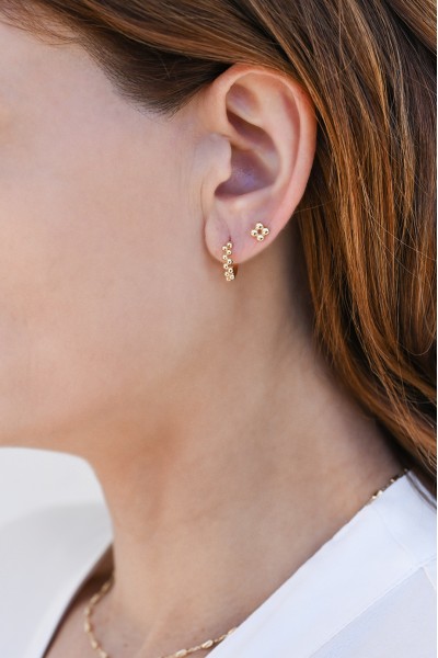 Σκουλαρίκι Χρυσό 9Κ Bubbles