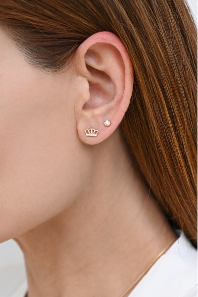 Σκουλαρίκι Χρυσό 9Κ Dot